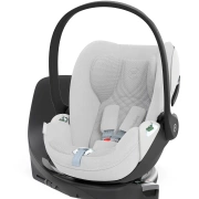 Cybex® Cloud T i-Size rozkładany fotelik 0-13 kg z obrotową bazą | Platinum White Plus