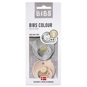 Bibs 2pack | Kauczukowy Smoczek Uspokajający Blush Cloud S 2pack