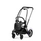 Cybex® e-Priam 4 Chassis stelaż wózka z elektrycznym wspomaganiem jazdy | Full Black