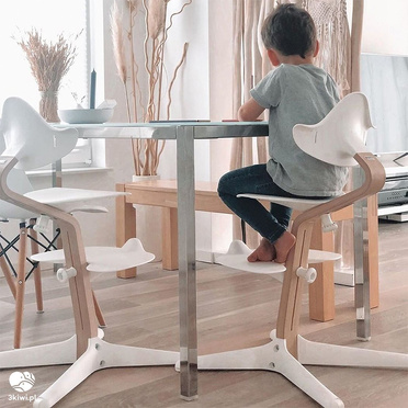 Stokke® Nomi® krzesełko ergonomiczne | Oiled Oak Black