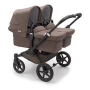 Bugaboo® Donkey 5 Twin bliźniaczy wózek głęboko-spacerowy 2w1 | Mineral Collection – Taupe