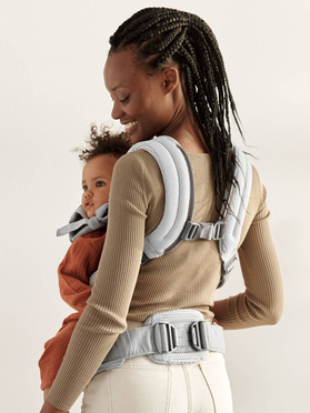 BabyBjorn® Harmony Baby Carrier nosidełko ergonomiczne | Silver 3D Mesh