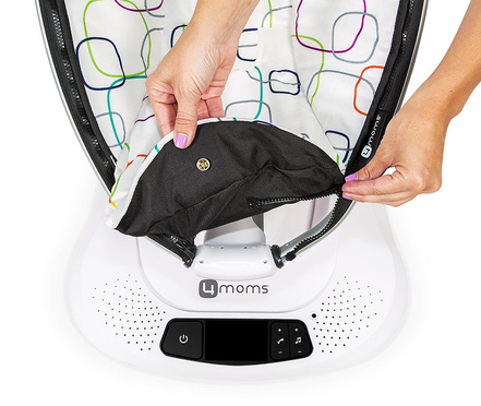 4MOMS® Mamaroo® 5 leżaczek–bujaczek imitujący naturalne ruchy kołysania | Classic Black