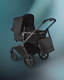 Bugaboo® Fox 5 zestaw 2w1, wózek głęboko-spacerowy | Noir Limited Edition