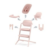 Cybex® Lemo 2™ zestaw 4w1, krzesełko ergonomiczne + baby set + tacka |  Pearl Pink