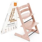 Stokke® Tripp Trapp® drewniane krzesełko dla dziecka | Serene Pink