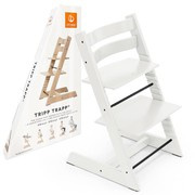 Stokke® Tripp Trapp® drewniane krzesełko dla dziecka | White