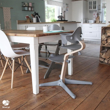 Stokke® Nomi® krzesełko ergonomiczne | Natural Anthracite