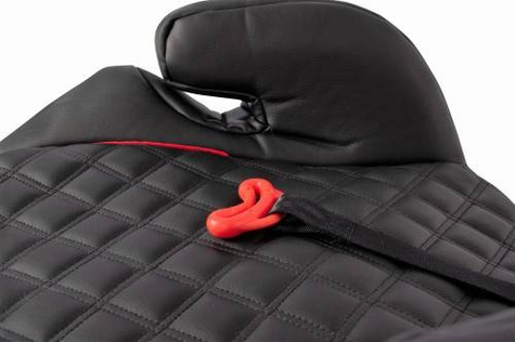 Osann | Junior isofix y gurtfix black leather 