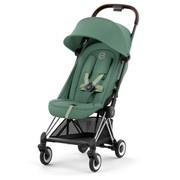 Cybex® Coya lekki wózek spacerowy | Chrome & Leaf Green