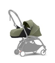 Stokke® Yoyo³ Newborn Pack 0+ miękka gondola, pakiet dla noworodków | Olive