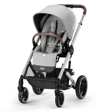 Cybex® Balios S Lux 2 wózek głęboko-spacerowy, zestaw 2w1 | Silver + Lava Grey