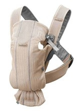 BABYBJORN NOSIDŁO | MINI 3D MESH | DUSTY PINK