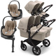 Bugaboo® Donkey 5 Twin wózek bliźniaczy 4w1