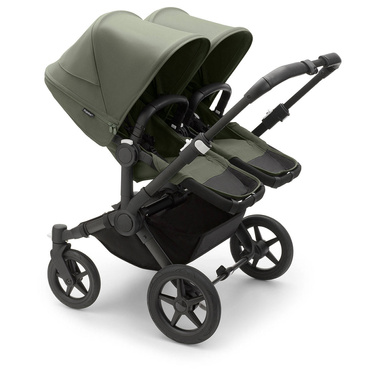 Bugaboo® Donkey 5 Twin bliźniaczy wózek głęboko-spacerowy 2w1 | Forest Green