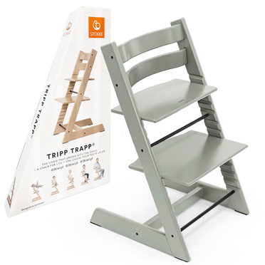 Stokke® Tripp Trapp® drewniane krzesełko dla dziecka | Glacier Green