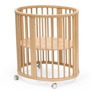 Stokke® Sleepi™ Mini V3 owalne łóżeczko niemowlęce | Natural