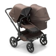 Bugaboo® Donkey 5 Duo podwójny wózek głęboko-spacerowy 'rok po roku' | Mineral Collection – Taupe