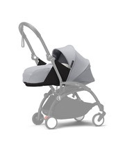 Stokke® Yoyo³ Newborn Pack 0+ miękka gondola, pakiet dla noworodków | Stone