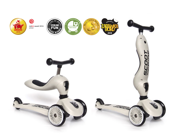 Scoot&Ride® Highwaykick 1 jeździk–hulajnoga 2w1 | Ash