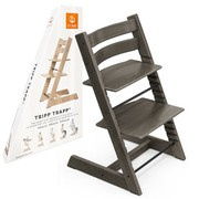 Stokke® Tripp Trapp® drewniane krzesełko dla dziecka | Hazy Grey