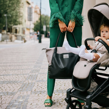 Cybex® Priam 4 zestaw 2w1, wózek głęboko-spacerowy | Peach Pink + Chrome (black handle)