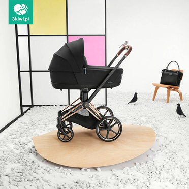 Cybex® by Alec Volkel Priam 4 wózek głęboko-spacerowy 2w1 | Rosegold + Rockstar