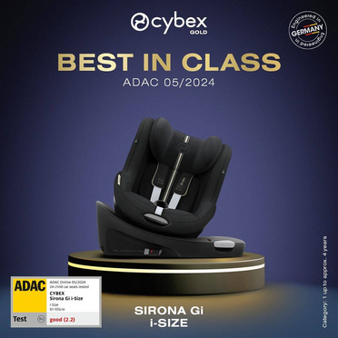 Cybex® Sirona G i-Size  Standard Black  ( Ekspozycja ) 