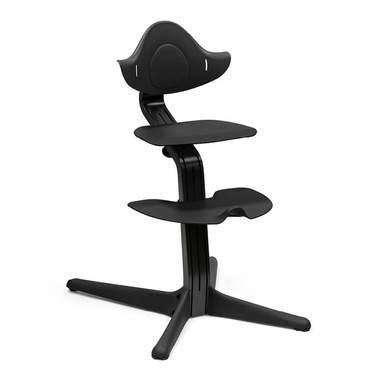 Stokke® Nomi® zestaw 3w1, ergonomiczne krzesełko do karmienia | All Black