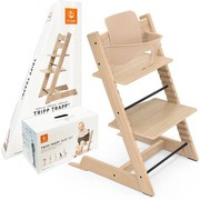 Stokke® Tripp Trapp® zestaw 2w1, krzesełko + baby set | Exclusive Oak Natural (dąb)