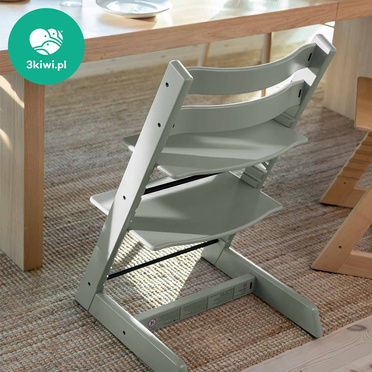 Stokke® Tripp Trapp® Complete Set zestaw 4w1, krzesełko do karmienia + leżaczek + baby set + tacka | Glacier Green