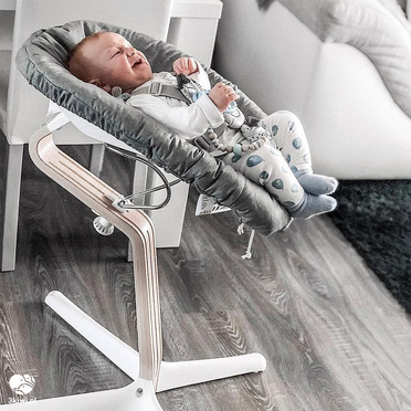 Stokke® Nomi® krzesełko ergonomiczne | Natural Anthracite