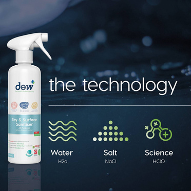 Dew™ Toy & Surface Sanitiser mineralny środek dezynfekujący do zabawek i powierzchni 500ml