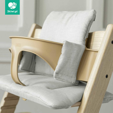 Stokke® Tripp Trapp® zestaw 2w1, krzesełko + baby set | Exclusive Oak Warm Brown (dąb)