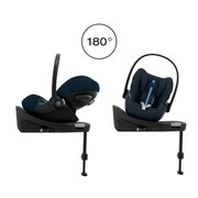 Cybex® Cloud G i-Size rozkładany fotelik 0-13 kg z obrotową bazą | Ocean Blue Plus