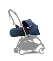 Stokke® Yoyo³ Newborn Pack 0+ miękka gondola, pakiet dla noworodków | Air France Blue