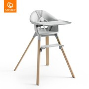  Stokke® Clikk™ ergonomiczne krzesełko dla dziecka Natural + Cloud Grey