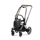 Cybex® e-Priam 4 Chassis stelaż wózka z elektrycznym wspomaganiem jazdy | Chrom/Brown