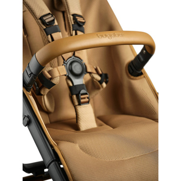 Bugaboo® Fox 5 zestaw 2w1, wózek głęboko-spacerowy | Noir Limited Edition – Amber Glow