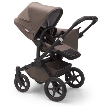 Bugaboo® Donkey 5 Mono wózek głęboko-spacerowy 2w1 | Mineral Collection – Taupe