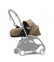 Stokke® Yoyo³ Newborn Pack 0+ miękka gondola, pakiet dla noworodków | Toffee