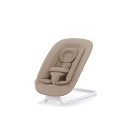 Cybex® Gold Click & Fold &  Lemo™ 2.0 Bouncer leżaczek niemowlęcy z funkcją naturalnego bujania Almond Beige