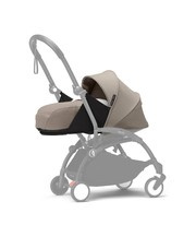 Stokke® Yoyo³ Newborn Pack 0+ miękka gondola, pakiet dla noworodków | Taupe