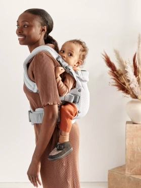 BabyBjorn® Harmony Baby Carrier nosidełko ergonomiczne | Silver 3D Mesh