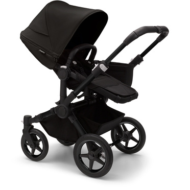 Bugaboo® Donkey 5 Mono wózek głęboko-spacerowy 2w1 | Midnight Black