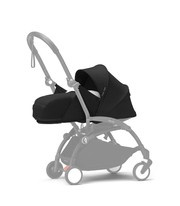 Stokke® Yoyo³ Newborn Pack 0+ miękka gondola, pakiet dla noworodków | Black