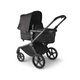 Bugaboo® Fox 5 zestaw 2w1, wózek głęboko-spacerowy | Noir Limited Edition