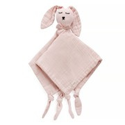 Yosoy® doudou friends 100% cotton muslin powder pink