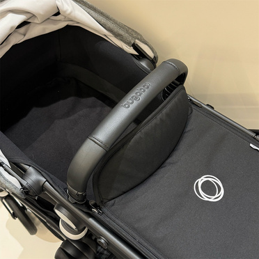 Bugaboo® Fox 5 wózek 2w1 | Black/Grey Melange (model ekspozycja – salon Wrocław)