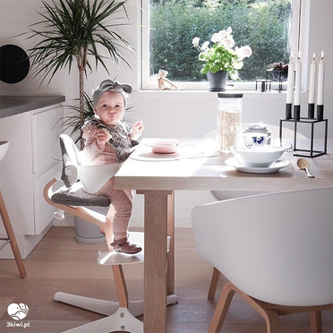 Stokke® Nomi® krzesełko ergonomiczne | Natural Anthracite